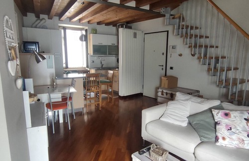 Lovere Old Town Apartamento | Two-room apartment in the historic center, wonderful view of lake and mountains.