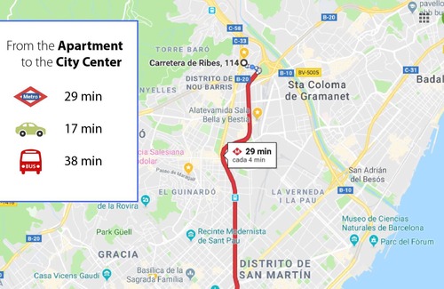 la Trinitat Vella Apartamento | Apartamento + Parking en Barcelona
