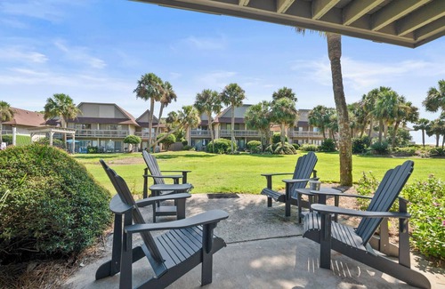Saint Helena Island Casa | Two-story Condo With Private Deck, Wifi and Courtyard Pool Access