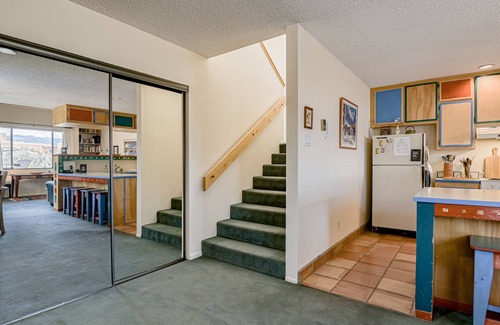 El Prado Condominio | Two-Story Dog-Friendly Condo w/Private Patio, Free WiFi, Wood Fireplace, Views