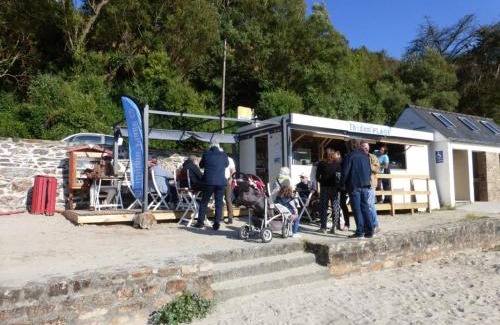 Saint-Michel-en-Greve Casa | Ty Ar Mor maison de la mer, à 40 m de la plage
