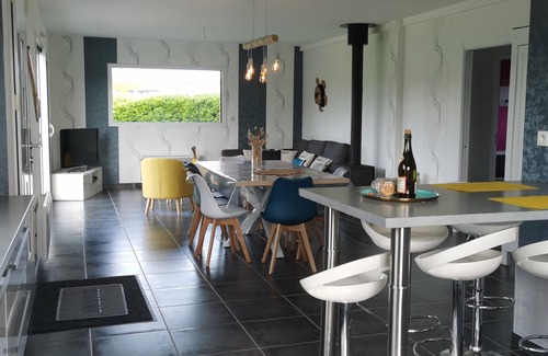 Cleder Casa | TY Caromel Maison de Bord de mer Avec Jardin Clos Pour 4 à 10 Personnes