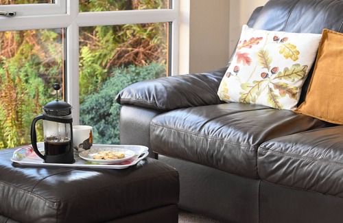 Beddgelert Cabina | Ty Pren: Cosy Lodge with Panoramic Windows & Mountain Views