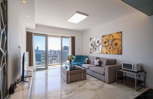 Xujiahui Cama Y Desayuno | Tyms 2BR 1BA Apt Xujiahui Metro