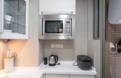Xujiahui Cama Y Desayuno | Tyms Modern 1BR 1BA Suite Xujiahui Metro