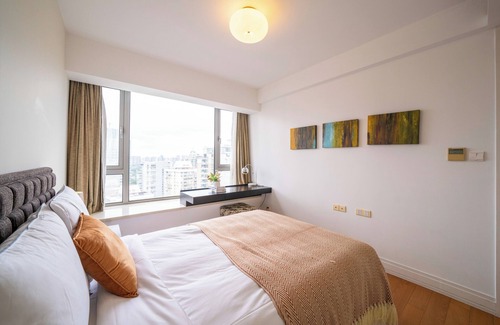 Xujiahui Cama Y Desayuno | Tyms Modern 3BR 2BA Apt Near Metro