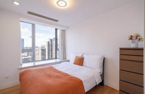 Xujiahui Cama Y Desayuno | Tyms Stylish 3BR 2BA Apt Yongxin Century