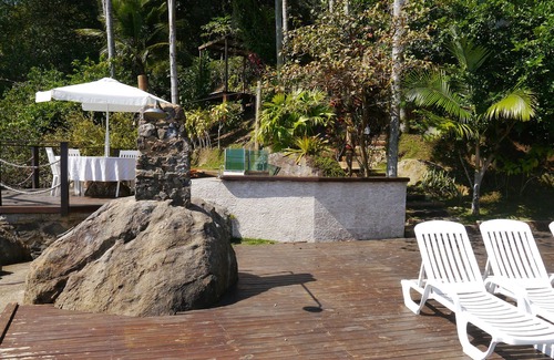 Paraty Casa | típica casa colonial en la bahía de Paraty, con una hermosa vista, frente al mar