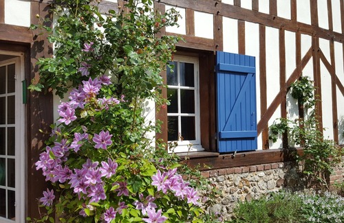 Aubry-le-Panthou Casa | Casa típica de Normandía de encanto con un hermoso parque
