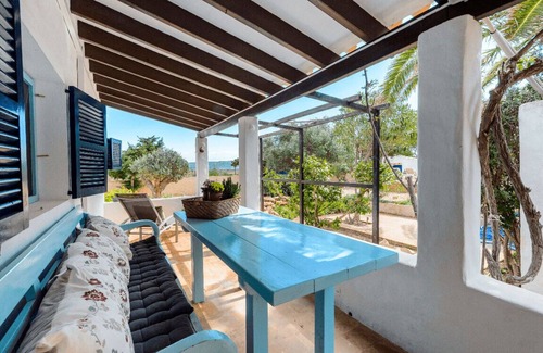 Formentera Cabaña | Apartamento con gran piscina y jardín y barbacoa