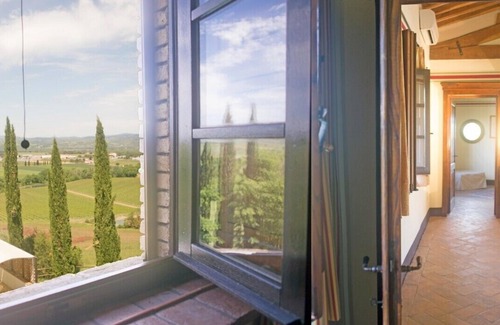 Cinigiano Apartamento | Típica casa de piedra que mira las bodegas de Banfi con piscina y cerca del mar
