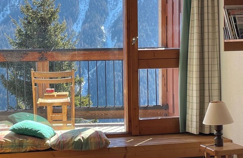Vallandry Apartamento | Typical studio with balcony in Plan Peisey 1600m