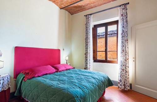 Bucciano Apartamento | Typisch Toscaans appartement met zwembad en airconditioning