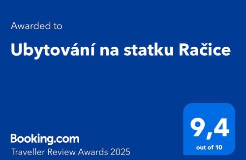 Racice Apartamento | Ubytování na statku Račice
