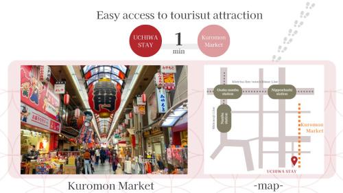 Minami Hotel | UCHIWA STAY Osaka NAMBA
