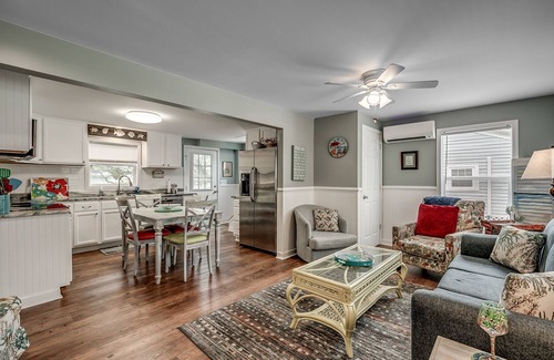 Cherry Grove Beach Casa | Ultimate Vacation Beach House! 1 block to ocean, fenced-in yard, pet-friendly!