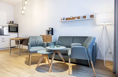 Wismar Apartamento | Ultra-modern 2-room harbor apartment in a central, maritime location in Wismar