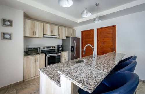 Potrero Villa | Ultramodern Townhome with an Inviting Coastal Design and Lush Outdoor Oasis with a Private Pool