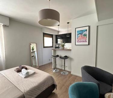 Carnot Apartamento | Un été à Cannes, Studio cosy à 10' de la Croisette