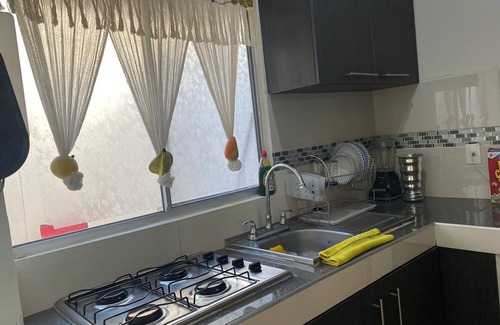 Ixtapa Casa | Una casa en Vallarta con jardines alrededor y una alberca fuera del fracc