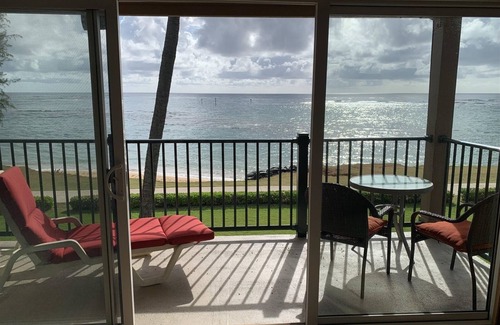 Kapaa Condominio | Unbeatable Ocean Front Condo | Pono Kai Resort | PK-C302