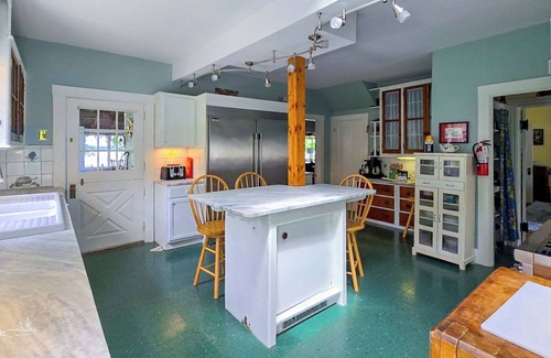 East Boothbay Casa | Un clásico frente al mar 8 dormitorio principal