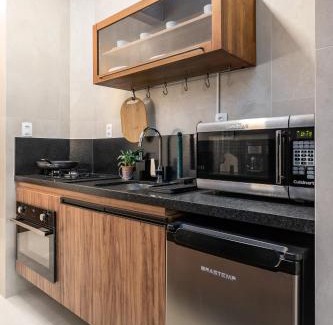Copacabana Apartamento | Unhotel - Apartamento Moderno Home Office - Praia e Metrô