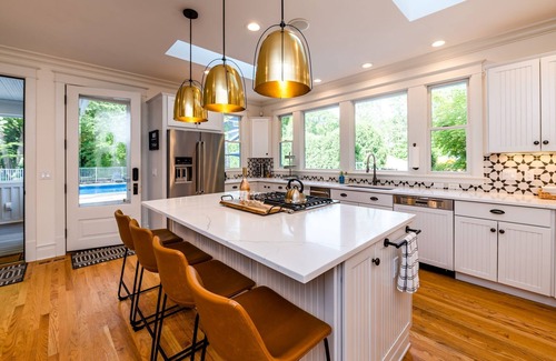 Union Pier Casa | (2025 Open!) Union Pier Home With Pool and Hot Tub! Close To Private Beach!