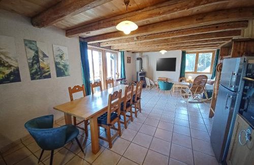 Champagny-en-Vanoise Apartamento | Unique à Champagny l'appartement Panoramik dans un Chalet d'Alpage avec une vue exceptionnelle
