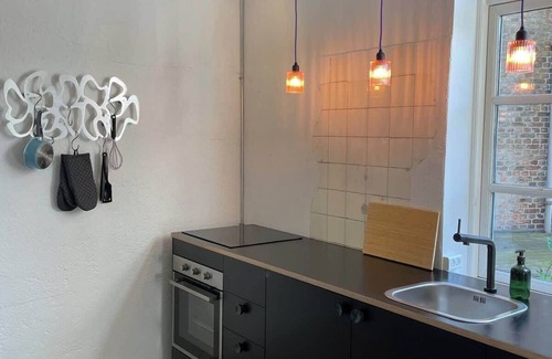 Valby Apartamento | Unique Industrial Apartment