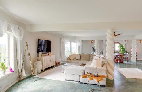 Weaverville Apartamento | Unique Mountain-View Dome Home in Weaverville
