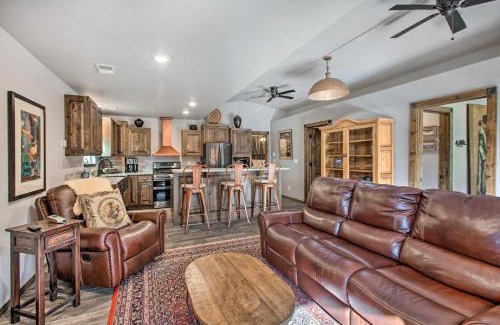 Red River Casa | Unique Mtn Getaway with Stunning Outdoor Area!
