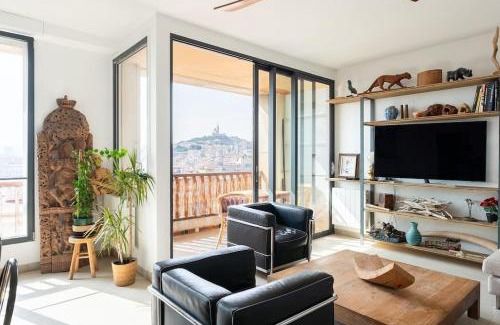 Hotel-de-Ville Apartamento | Unique Panoramique View Design, Sunlight & Dream