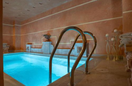 Volos Casa | Unique room with indoor pool & attic