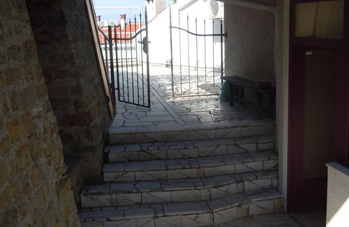 Piran Apartamento | Amplio apartamento único con vistas al mar y terraza en la azotea