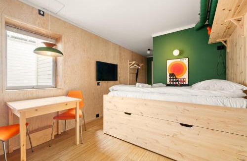 Bergenhus Apartamento | Unique Studio I Custom Built I 500 Meters From Bryggen