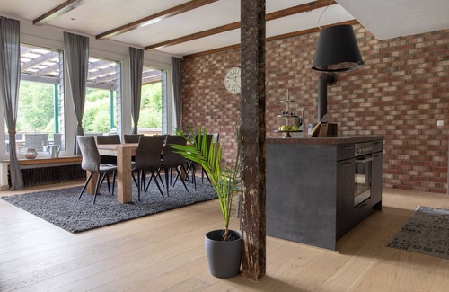 Walkenried Casa | Vista única en silencio en el borde del bosque en una casa recientemente renovada