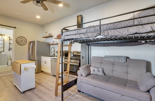 Vineyard Apartamento | Unique Vineyard Studio w/ Shared Outdoor Oasis!