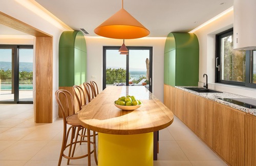 Omis Villa | Uniquely designed sea view villa in town center