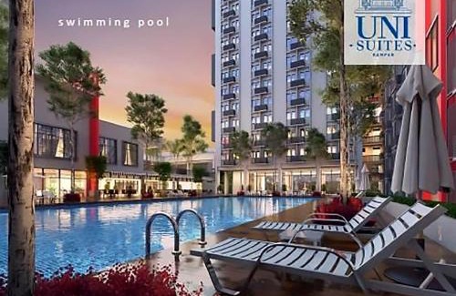 Taman Bandar Baru Apartamento | Unisuites Kampar Studio 5 min to UTAR TARC -3pax , 1 CP