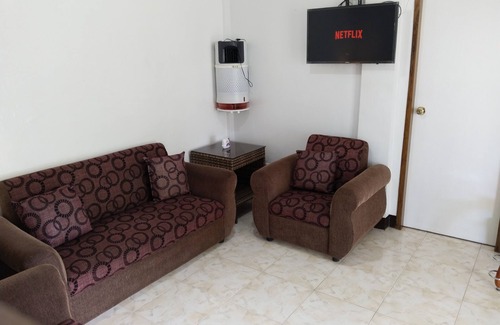 Yumbing Condominio | UNIT 1-Ground Floor-Holds 4pax Fully furnished kitchen, hot & cold showers.