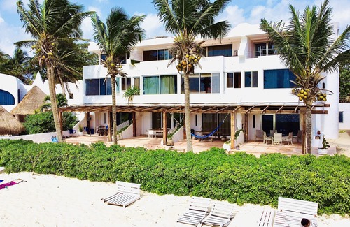 Puerto Juárez Apartamento | Beautiful Suite Chill beach front condo Punta Me