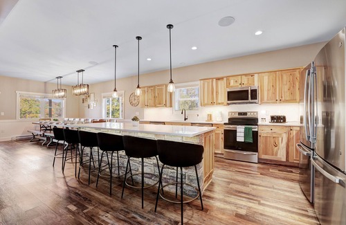 Lake Harmony Casa | Unmatched Luxury: Brand New 9BR,7BA, Elevator, Sleeps 30. Direct Lake Access