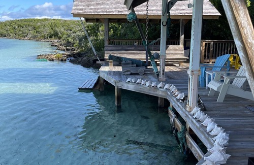 Cherokee Casa | Unparalleled views in Abaco! Private 4 acre estate with beach, dock and cabana.