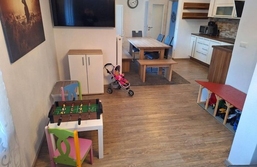 Lam Apartamento | Unsere Ferienwohnung "auszeit" mit 160 qm Befindet Sich im Dachgeschoß und Bietet Platz für 10 Erwachsene und 2 Kinder