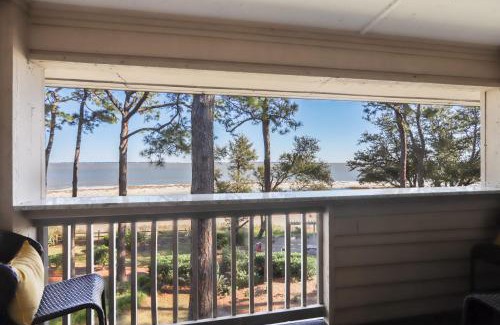 Palmetto Dunes Villa | Unspoiled Beachfront Villa Sunrises from Balcony
