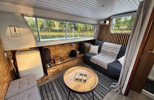 La Ferte-sous-Jouarre Alquiler De Eote | Charming boat on the Marne