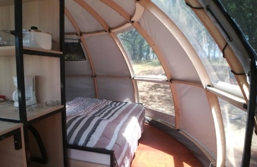 Saint-Cirq-Lapopie Chalet De Esquí | UNUSUAL PANORAMIC DOME 1