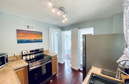 New Smyrna Beach Casa | UP TO 2 COTTAGES AVAILABLE, PRIVATE POOL, COURTYARD, STEPS FROM FLAGLER AVE.