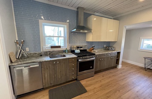 Walloon Lake Casa | Updated 5 Bedroom Walloon Lake Village Home! Walk to Walloon Lake!